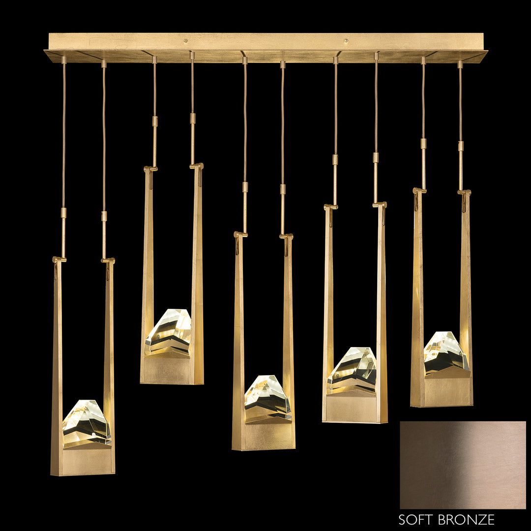 Fine Art Strata 932140-3ST Pendant Light - Bronze