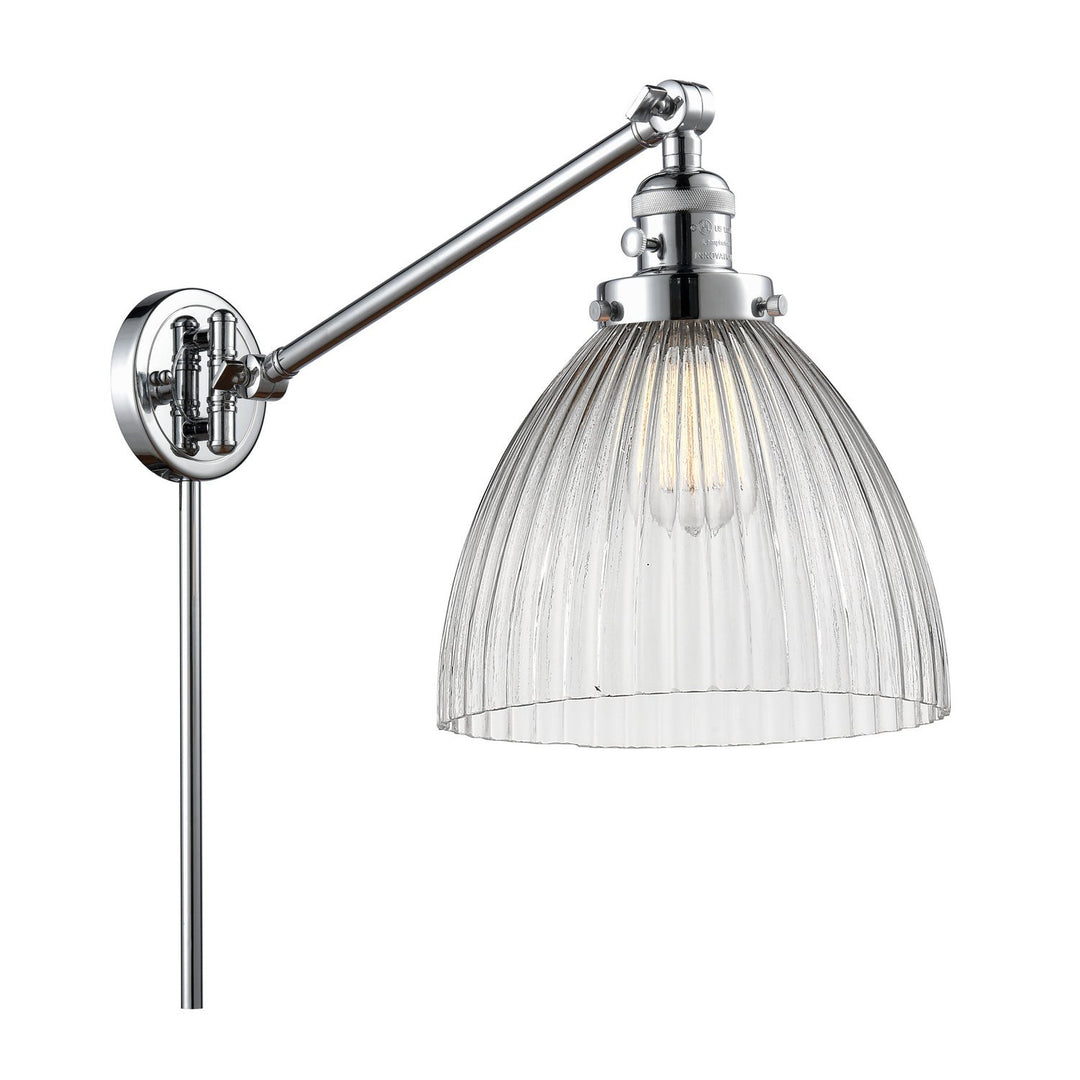 Innovations Lighting 237-PC-G222-LED  Franklin Restoration Lamp Polished Chrome