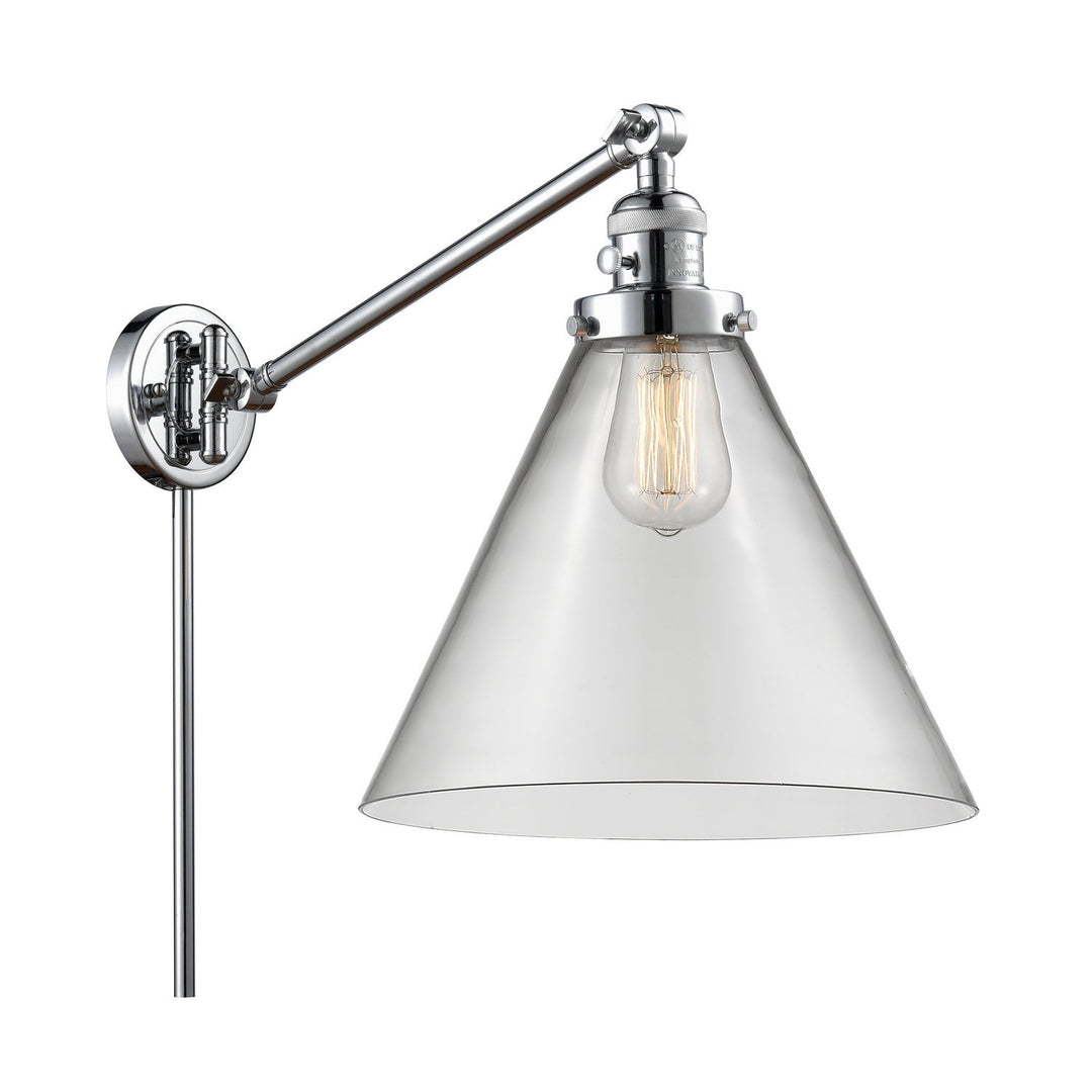 Innovations Lighting 237-PC-G42-L Modern Franklin Restoration Lamp Polished Chrome