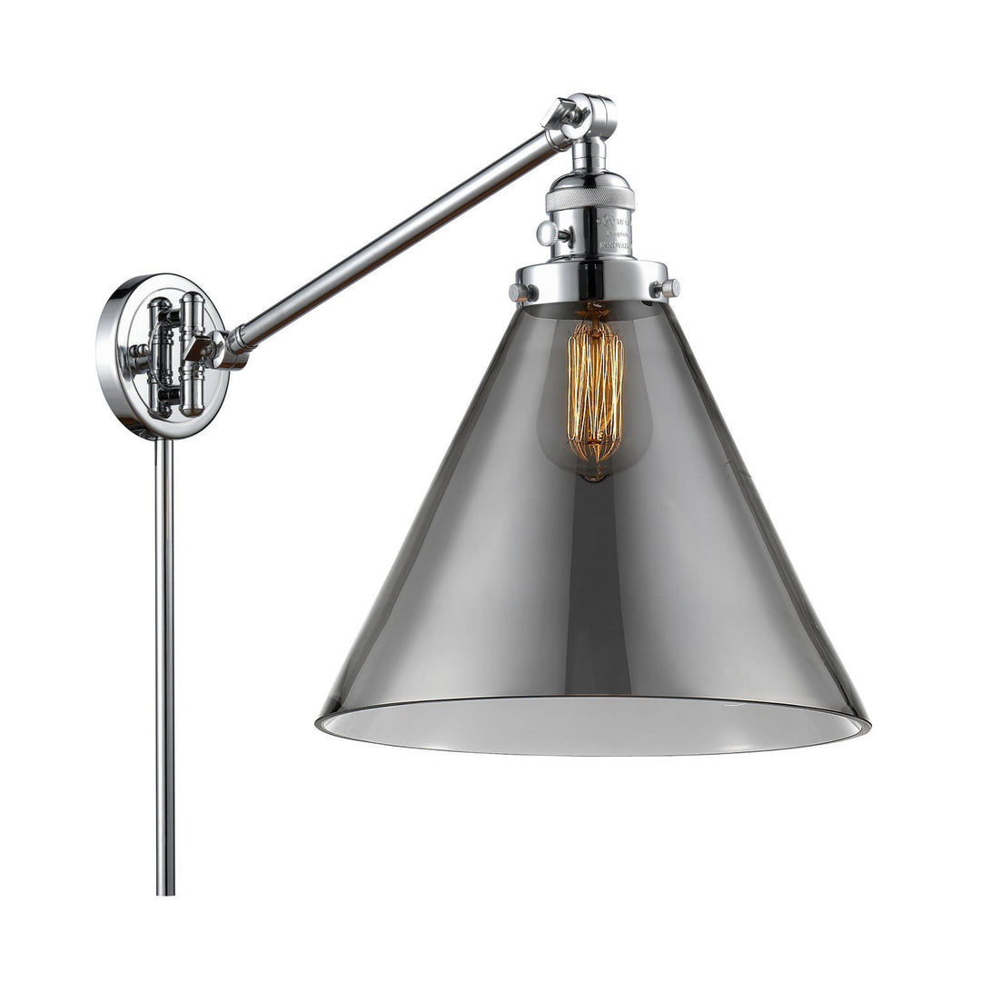 Innovations Lighting 237-PC-G43-L Modern Franklin Restoration Lamp Polished Chrome