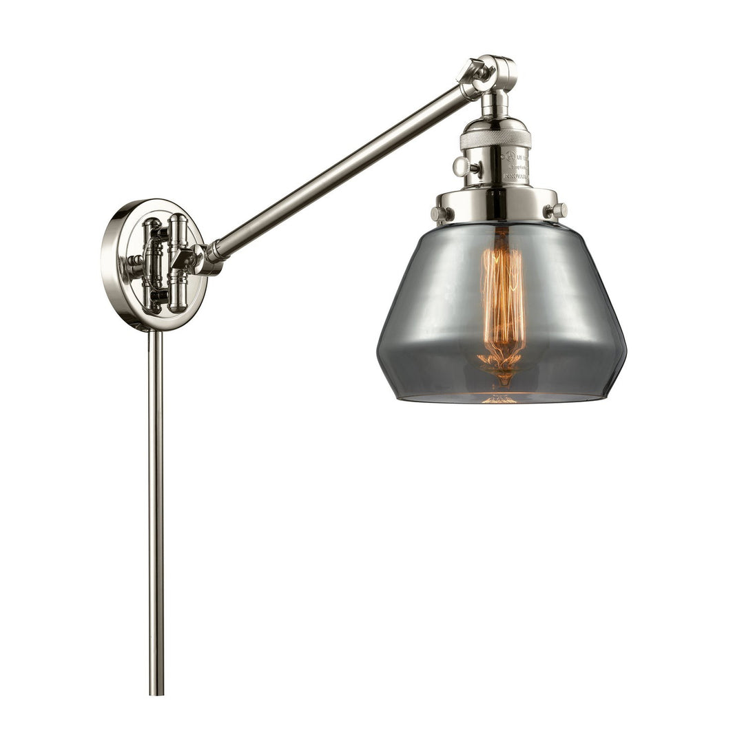 Innovations Lighting 237-PN-G173-LED Modern Franklin Restoration Lamp Polished Nickel