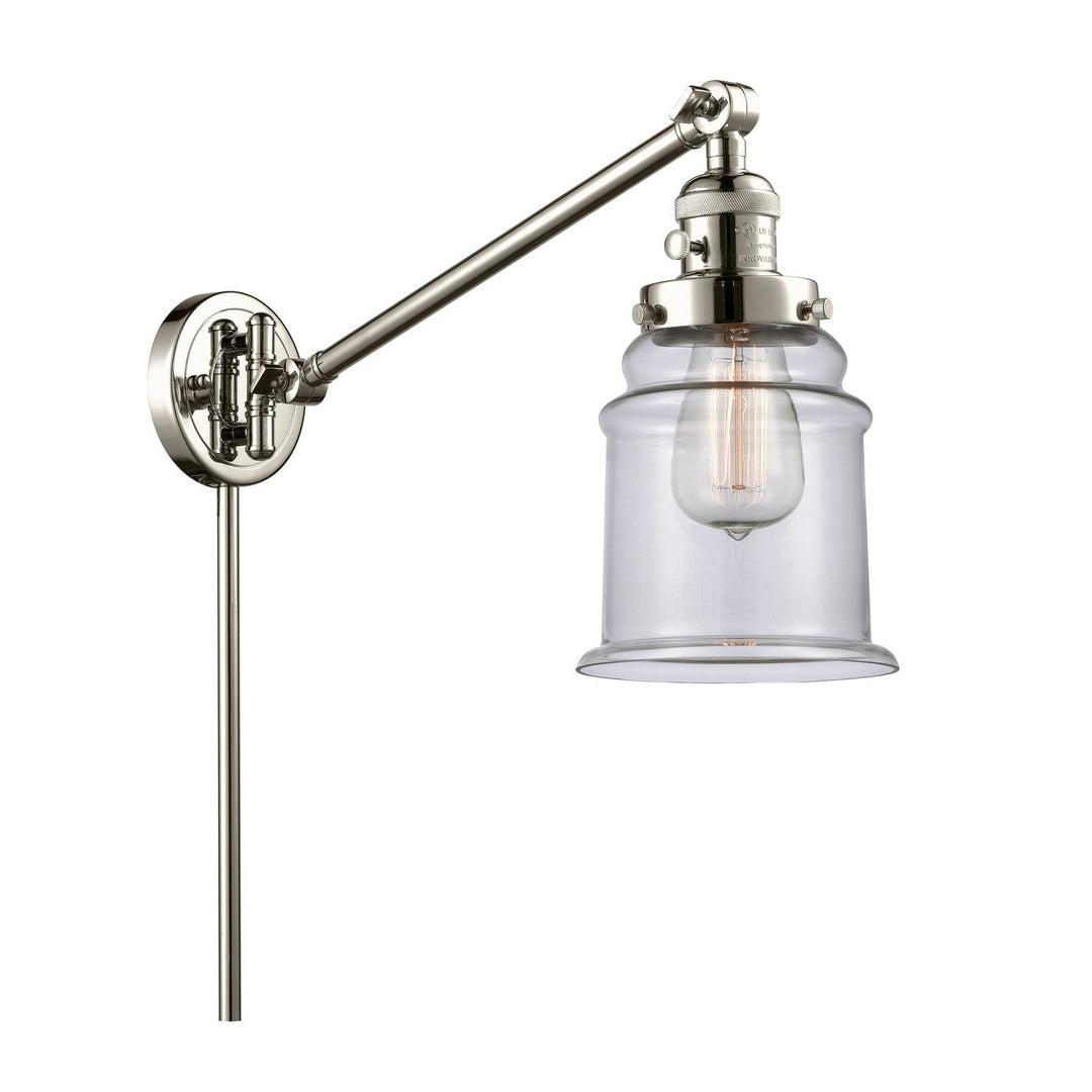 Innovations Lighting 237-PN-G182-LED  Franklin Restoration Lamp Polished Nickel