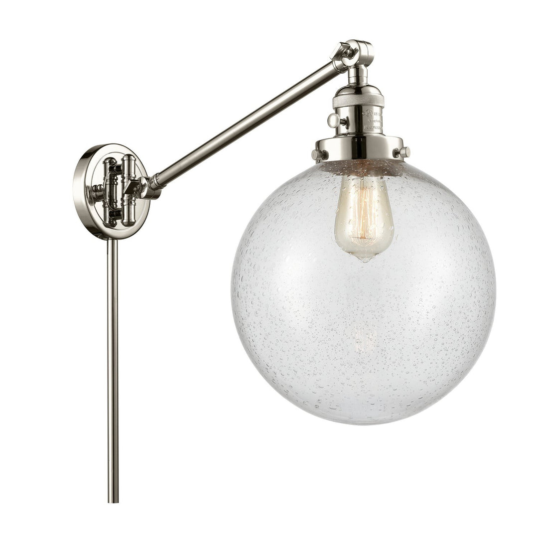 Innovations Lighting 237-PN-G204-10-LED  Franklin Restoration Lamp Polished Nickel