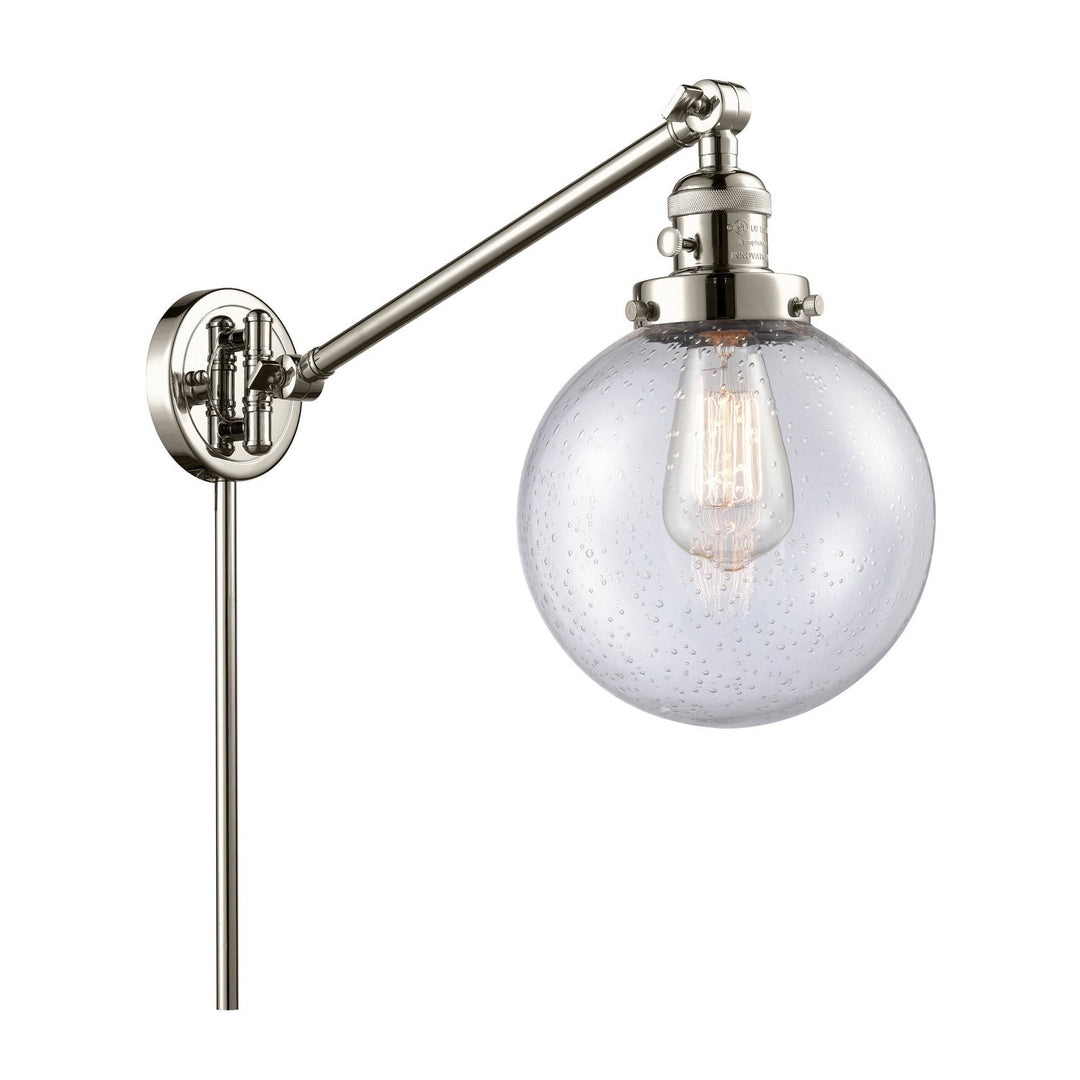 Innovations Lighting 237-PN-G204-8-LED  Franklin Restoration Lamp Polished Nickel