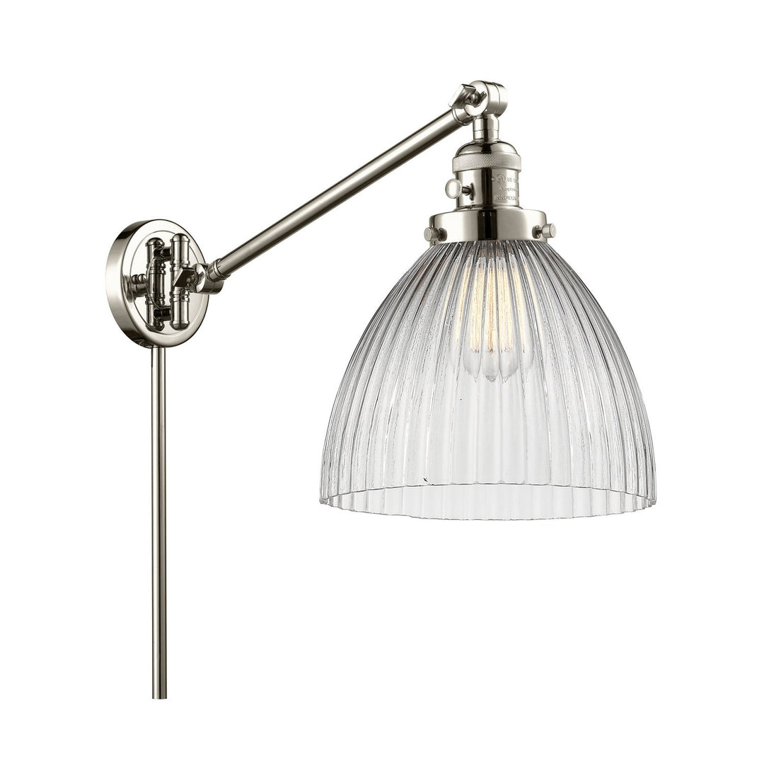 Innovations Lighting 237-PN-G222-LED  Franklin Restoration Lamp Polished Nickel