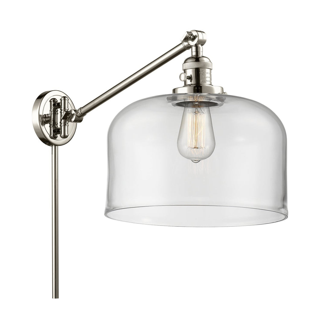 Innovations Lighting 237-PN-G72-L-LED  Franklin Restoration Lamp Polished Nickel