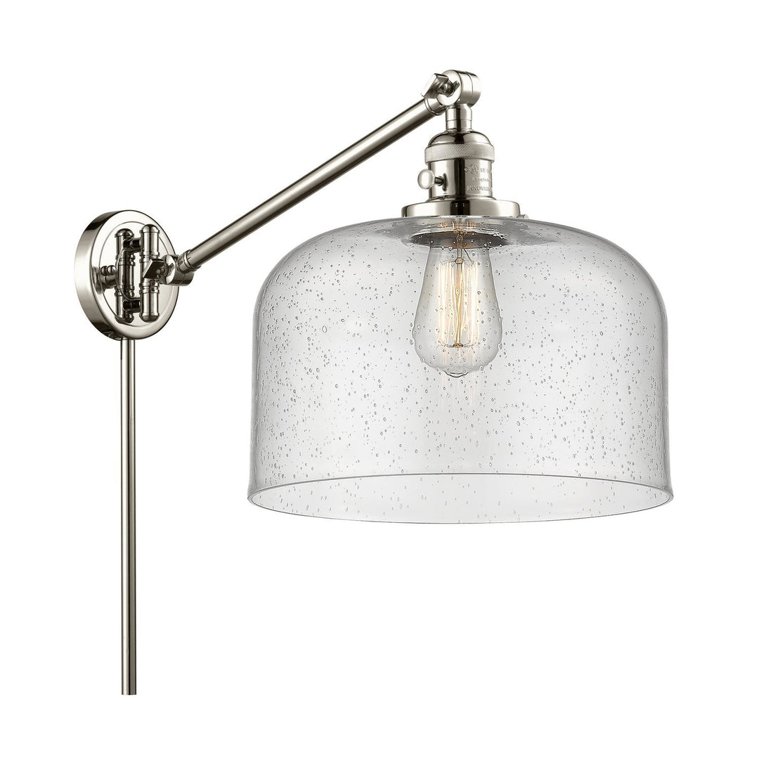 Innovations Lighting 237-PN-G74-L  Franklin Restoration Lamp Polished Nickel