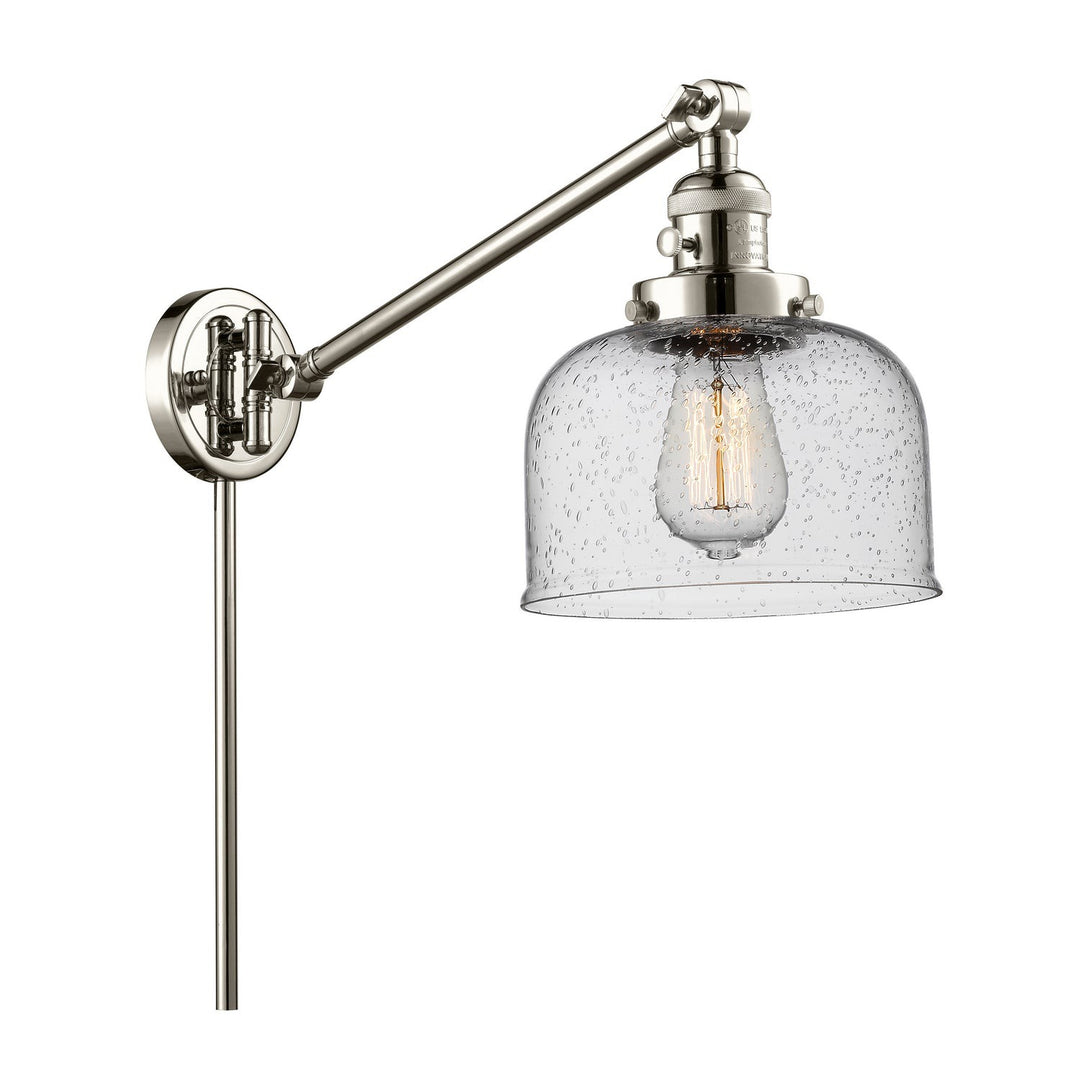 Innovations Lighting 237-PN-G74-LED  Franklin Restoration Lamp Polished Nickel