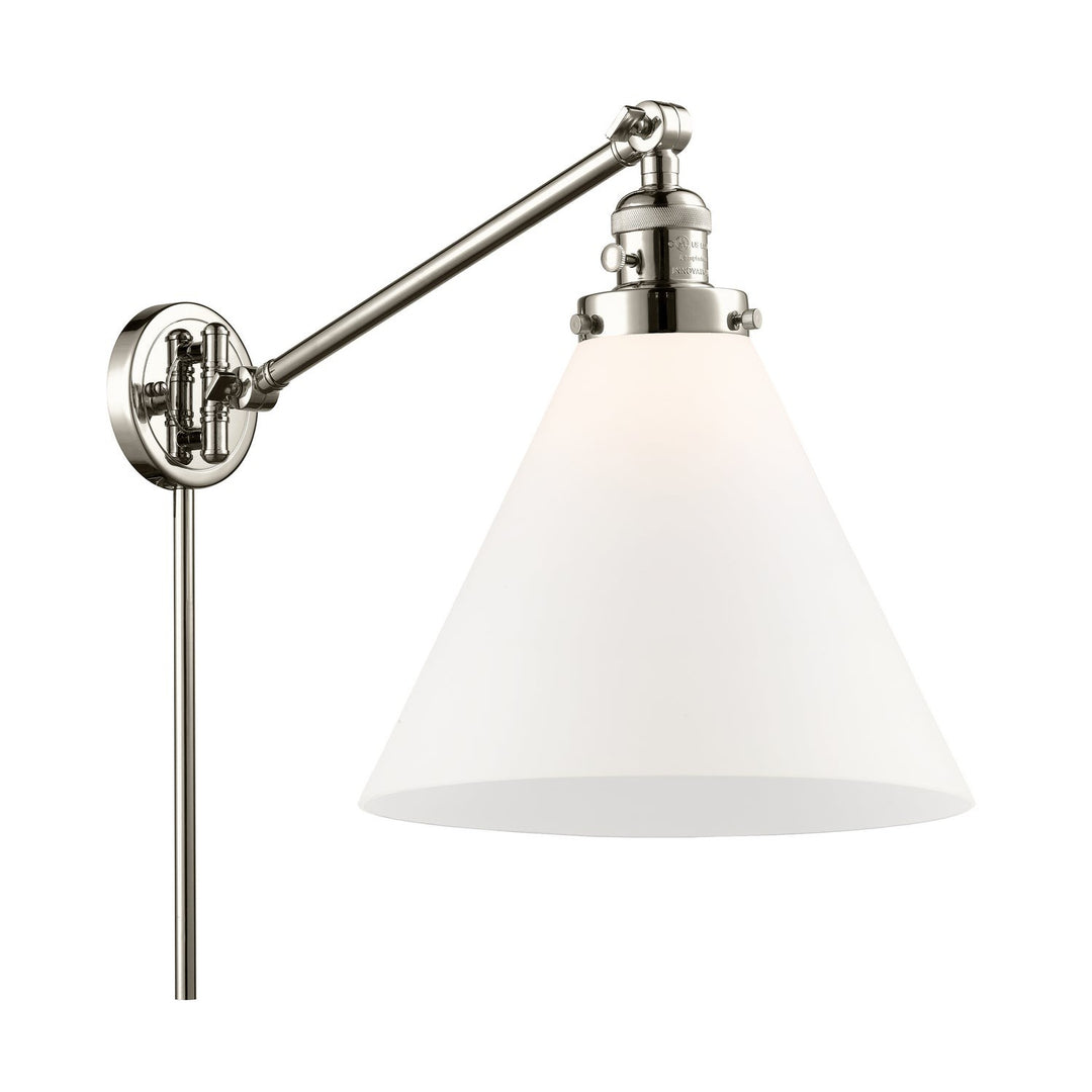 Innovations Lighting 237-PN-G41-L Modern Franklin Restoration Lamp Polished Nickel