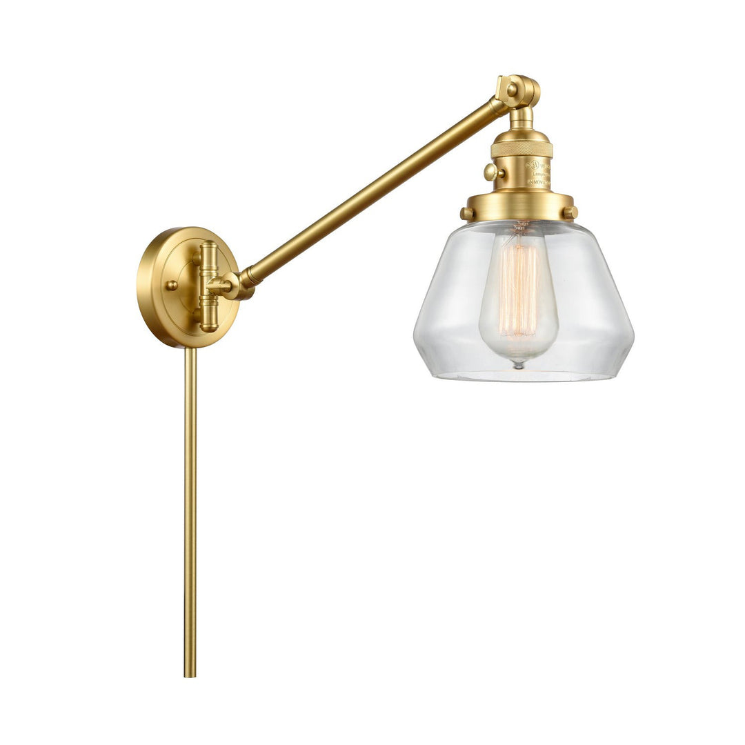 Innovations Lighting 237-SG-G172 Modern Franklin Restoration Lamp Satin Gold