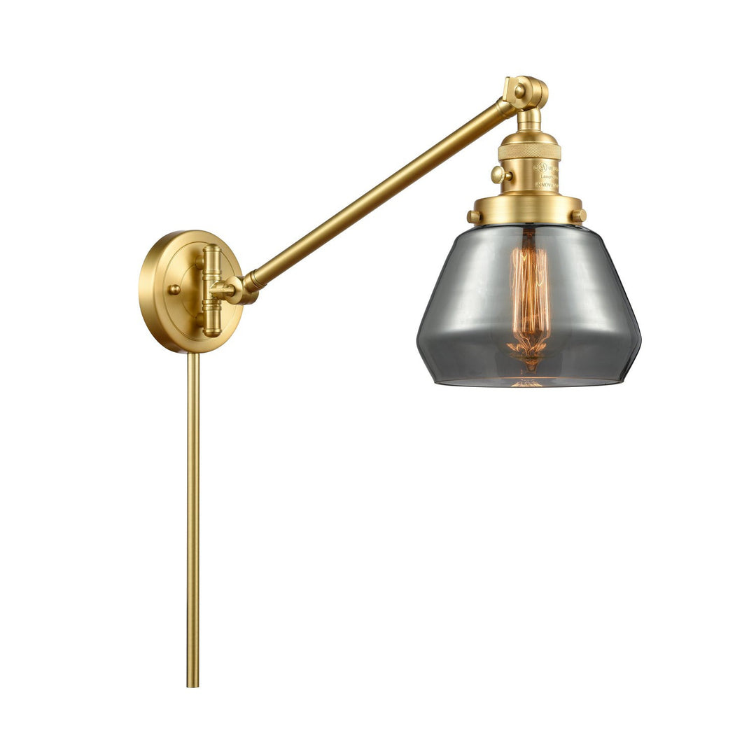 Innovations Lighting 237-SG-G173 Modern Franklin Restoration Lamp Satin Gold