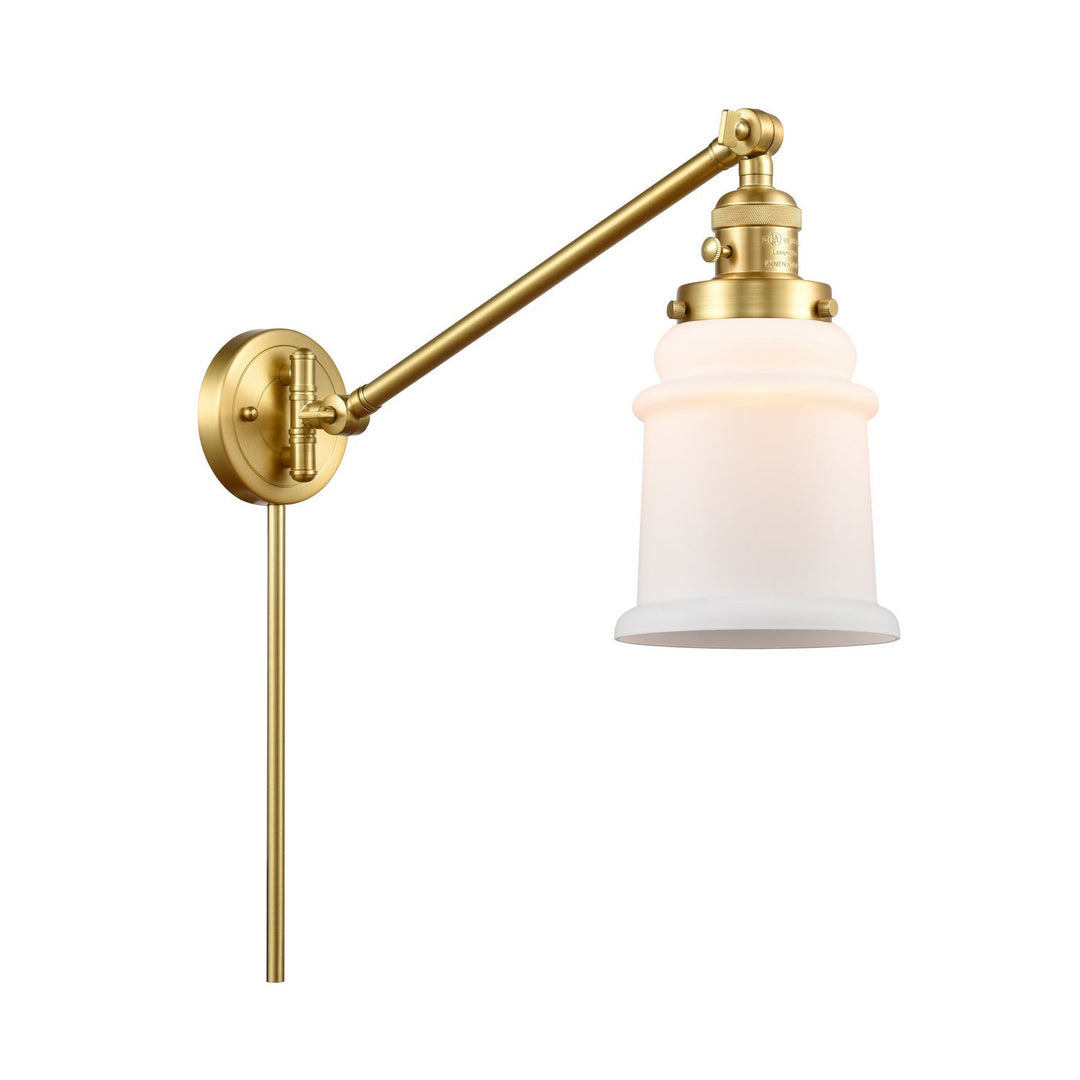 Innovations Lighting 237-SG-G181  Franklin Restoration Lamp Satin Gold