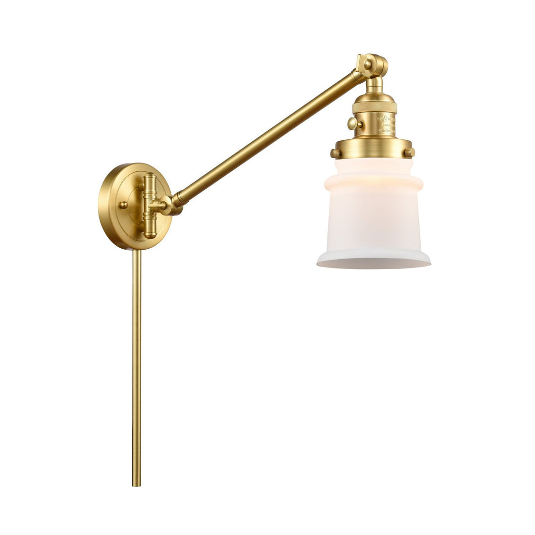 Innovations Lighting 237-SG-G181S  Franklin Restoration Lamp Satin Gold