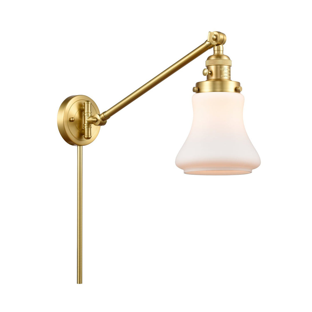 Innovations Lighting 237-SG-G191  Franklin Restoration Lamp Satin Gold