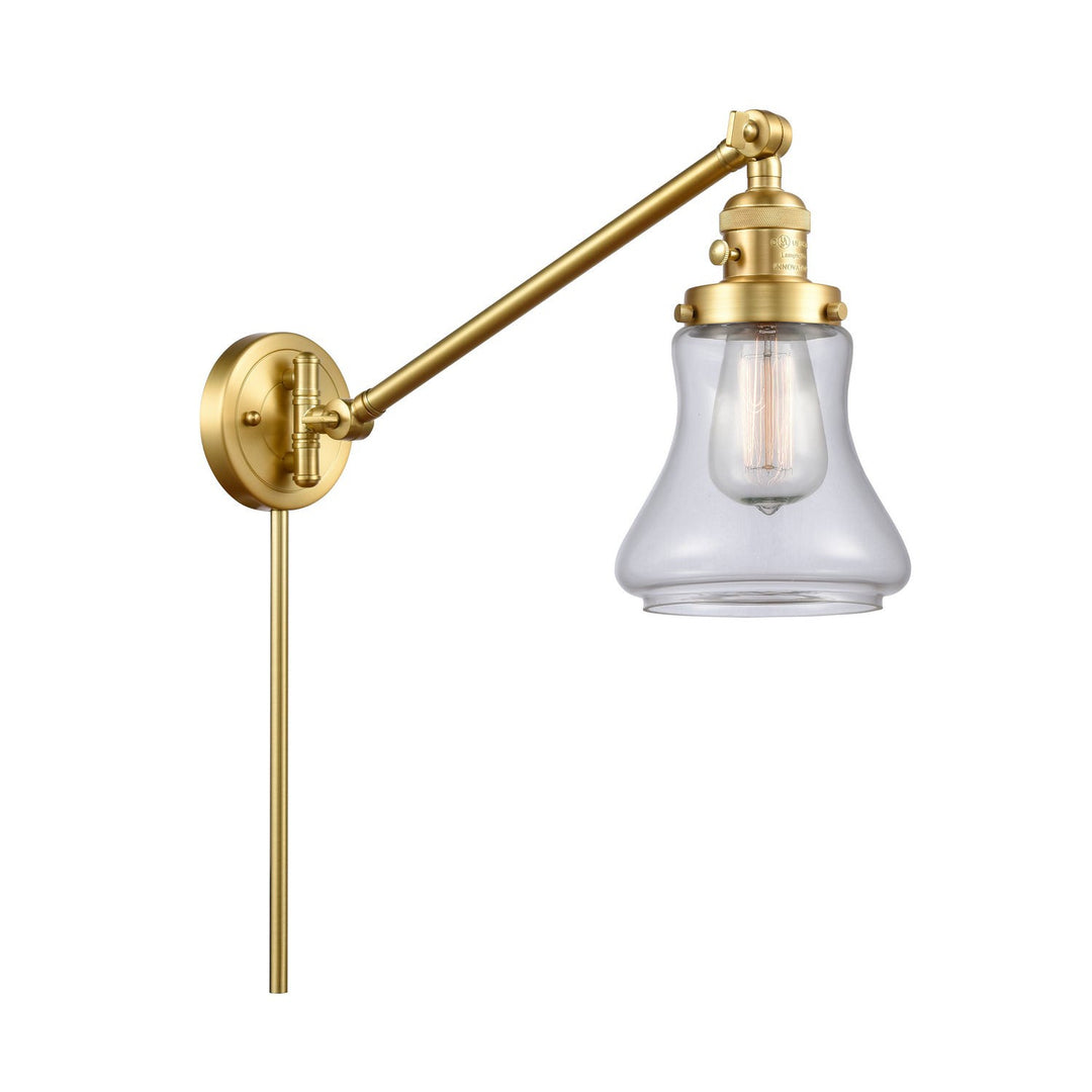 Innovations Lighting 237-SG-G192  Franklin Restoration Lamp Satin Gold