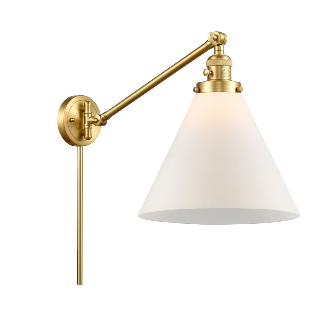 Innovations Lighting 237-SG-G41-L Modern Franklin Restoration Lamp Satin Gold