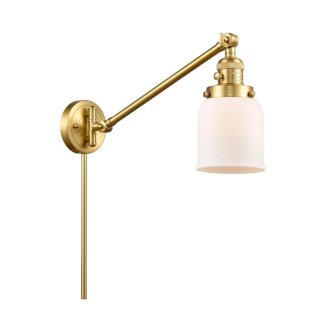 Innovations Lighting 237-SG-G51  Franklin Restoration Lamp Satin Gold
