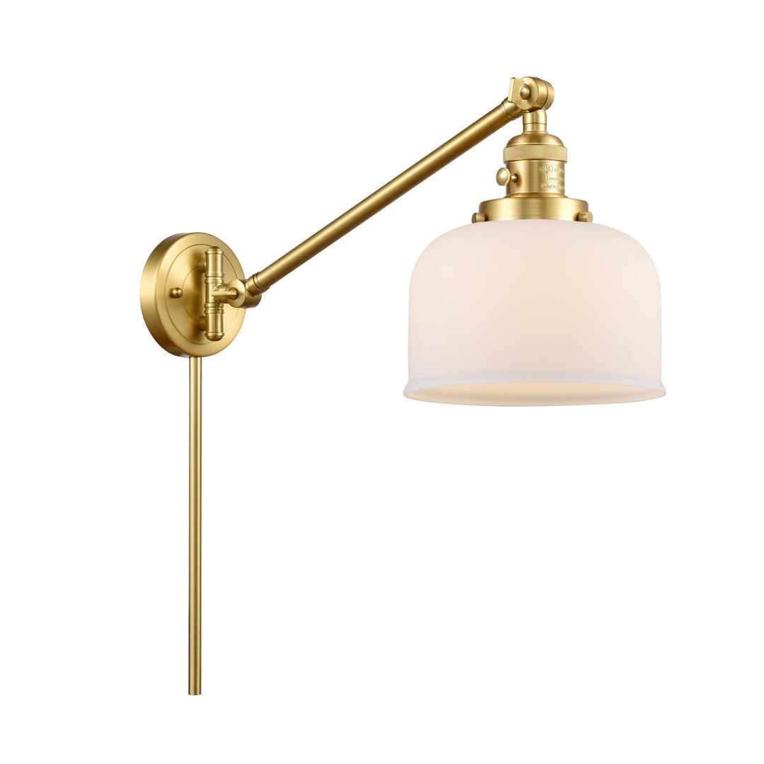 Innovations Lighting 237-SG-G71  Franklin Restoration Lamp Satin Gold