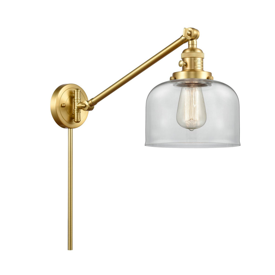 Innovations Lighting 237-SG-G72  Franklin Restoration Lamp Satin Gold