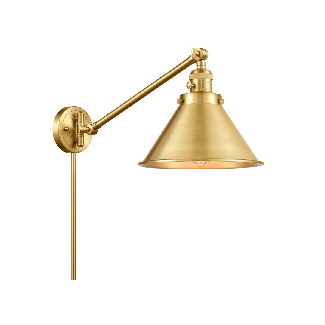 Innovations Lighting 237-SG-M10-SG  Franklin Restoration Lamp Satin Gold