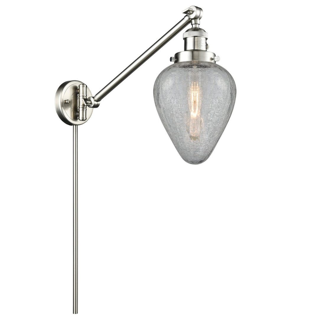Innovations Lighting 237-SN-G165  Franklin Restoration Lamp Brushed Satin Nickel