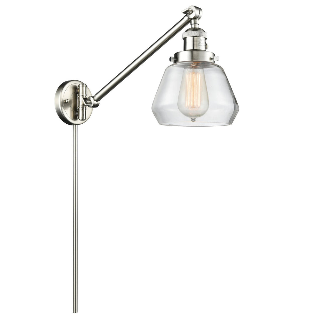 Innovations Lighting 237-SN-G172-LED Modern Franklin Restoration Lamp Brushed Satin Nickel