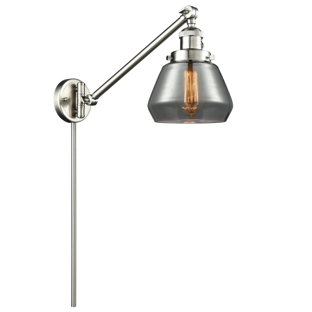 Innovations Lighting 237-SN-G173 Modern Franklin Restoration Lamp Brushed Satin Nickel
