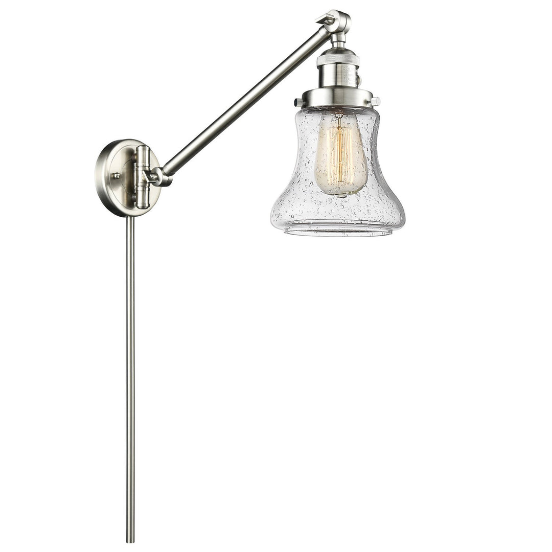 Innovations Lighting 237-SN-G194  Franklin Restoration Lamp Brushed Satin Nickel