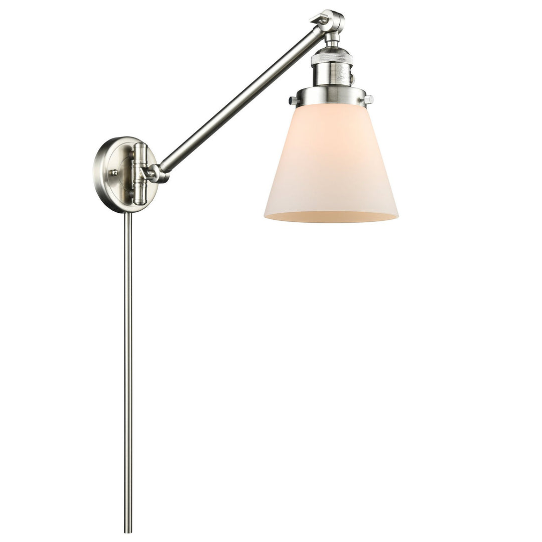 Innovations Lighting 237-SN-G61 Modern Franklin Restoration Lamp Brushed Satin Nickel