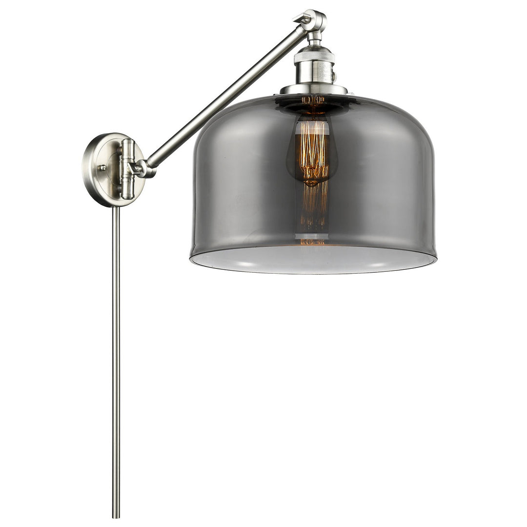 Innovations Lighting 237-SN-G73-L-LED  Franklin Restoration Lamp Brushed Satin Nickel