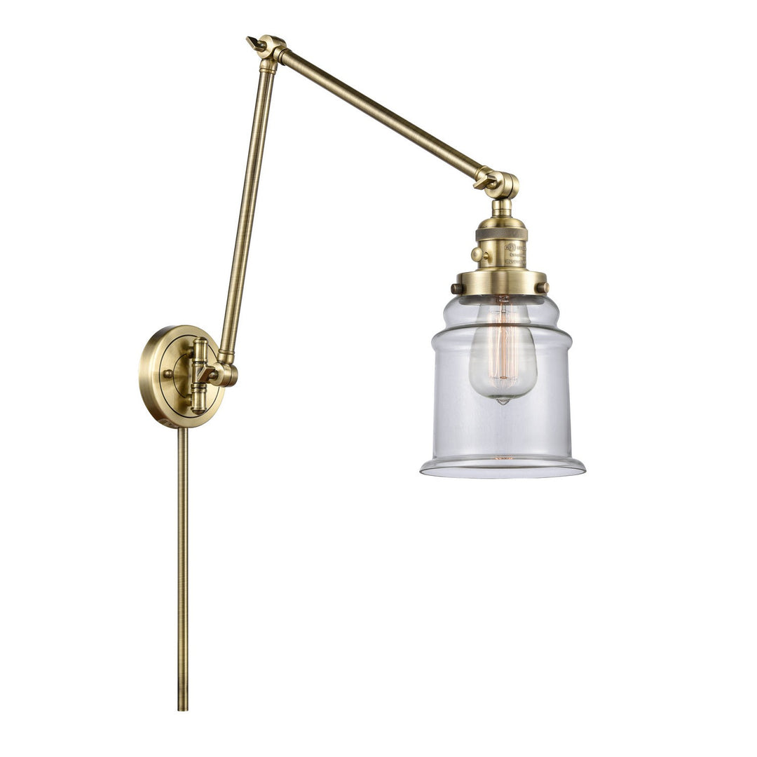 Innovations Lighting 238-AB-G182  Franklin Restoration Lamp Antique Brass