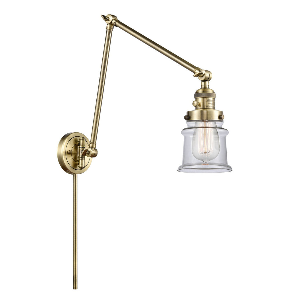 Innovations Lighting 238-AB-G182S-LED  Franklin Restoration Lamp Antique Brass
