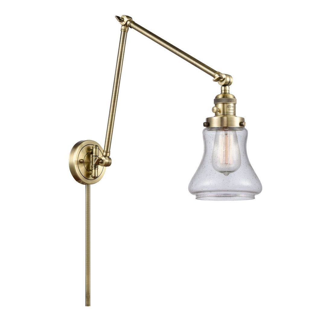 Innovations Lighting 238-AB-G194  Franklin Restoration Lamp Antique Brass