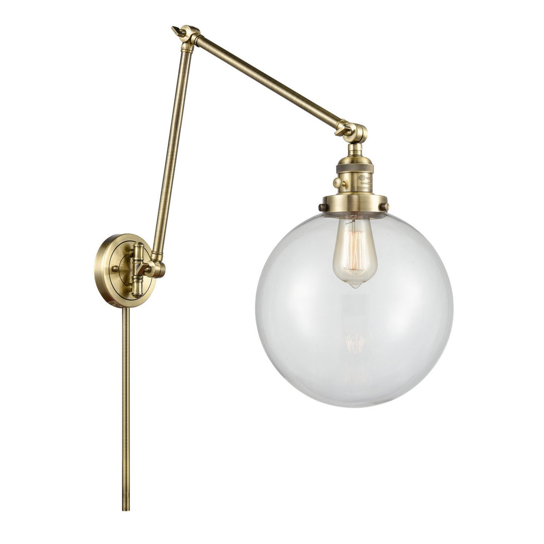 Innovations Lighting 238-AB-G202-10  Franklin Restoration Lamp Antique Brass