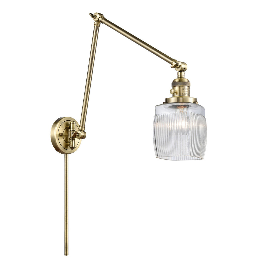Innovations Lighting 238-AB-G302-LED  Franklin Restoration Lamp Antique Brass