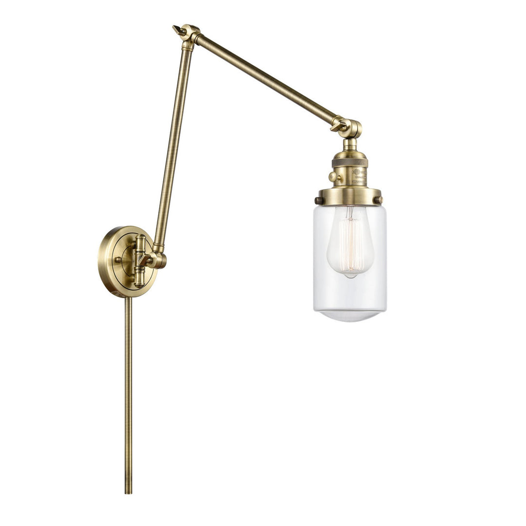 Innovations Lighting 238-AB-G312-LED  Franklin Restoration Lamp Antique Brass