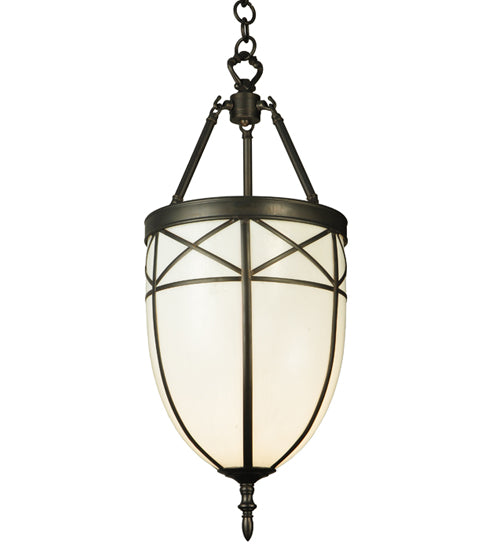 Meyda Tiffany Borough Hall 124556 Pendant Light - Craftsman Brown