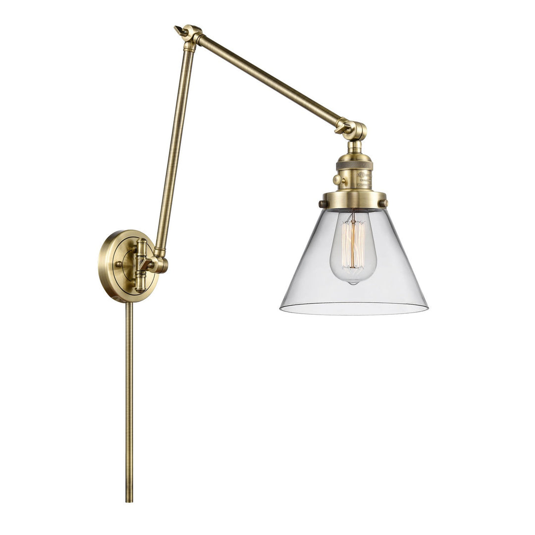 Innovations Lighting 238-AB-G42 Modern Franklin Restoration Lamp Antique Brass