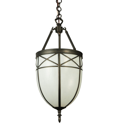 Meyda Tiffany Borough Hall 124556 Pendant Light - Craftsman Brown
