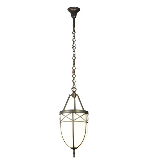 Meyda Tiffany Borough Hall 124556 Pendant Light - Craftsman Brown