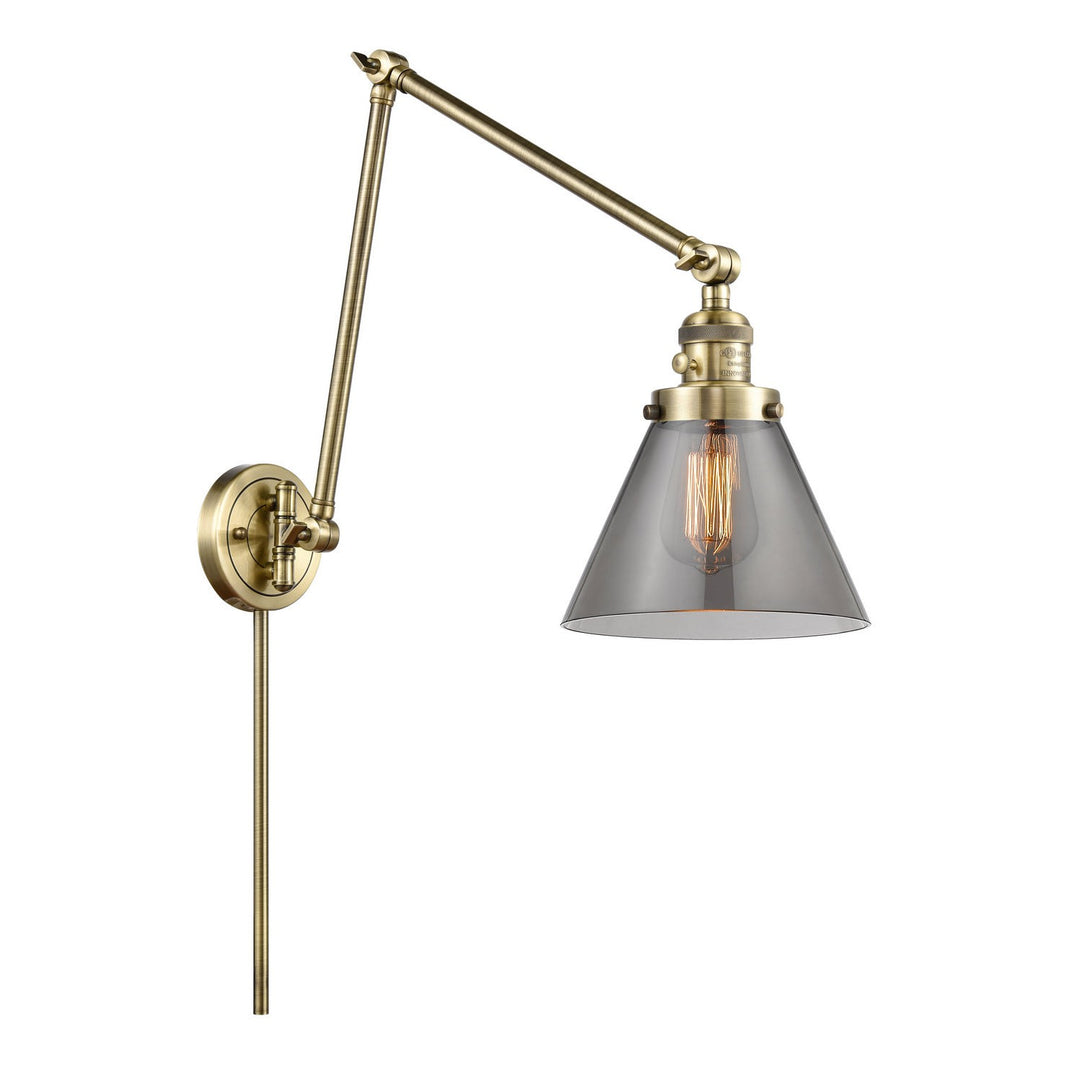 Innovations Lighting 238-AB-G43 Modern Franklin Restoration Lamp Antique Brass