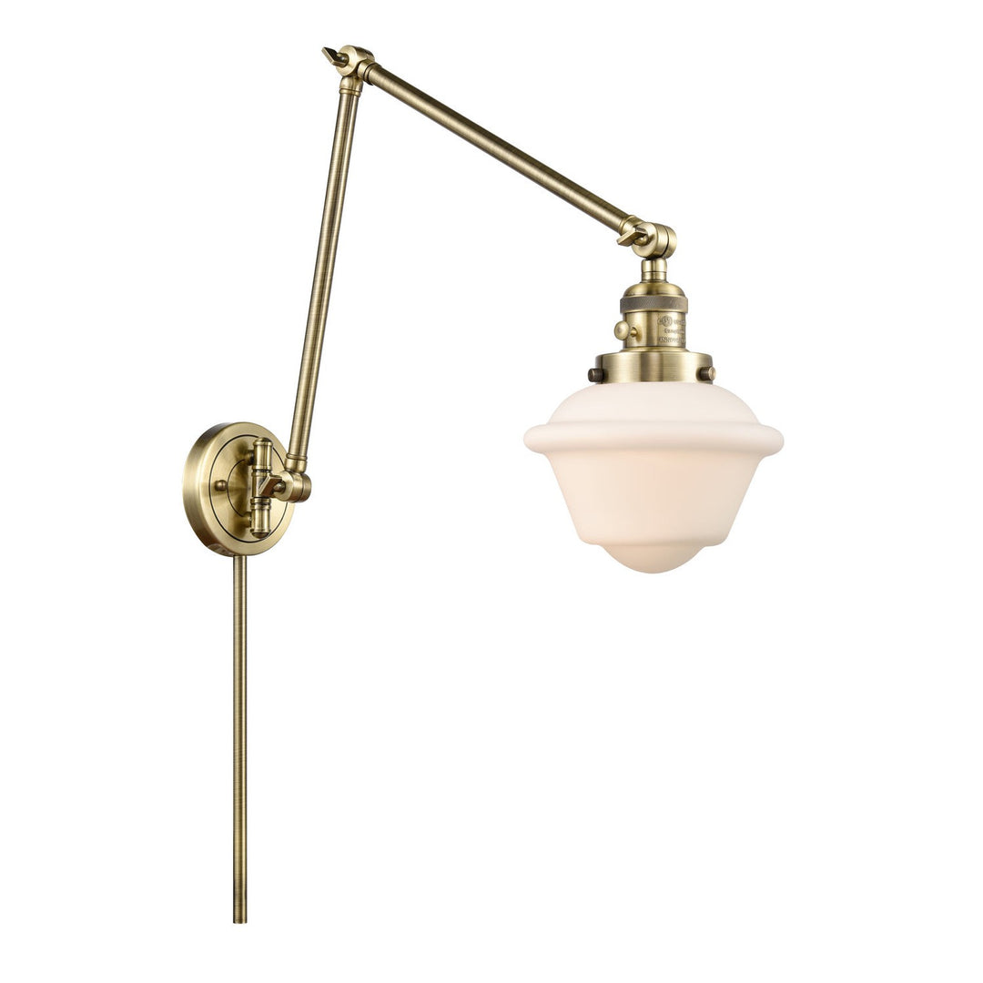 Innovations Lighting 238-AB-G531  Franklin Restoration Lamp Antique Brass