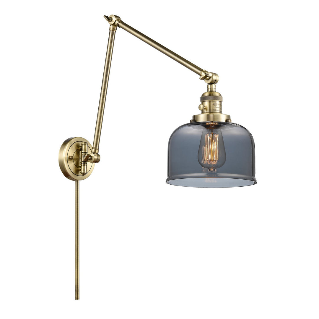 Innovations Lighting 238-AB-G73  Franklin Restoration Lamp Antique Brass