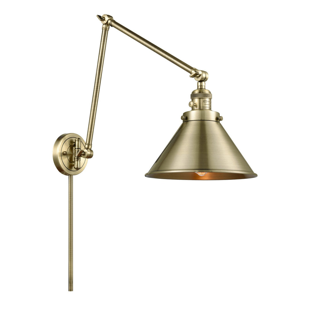 Innovations Lighting 238-AB-M10-AB  Franklin Restoration Lamp Antique Brass