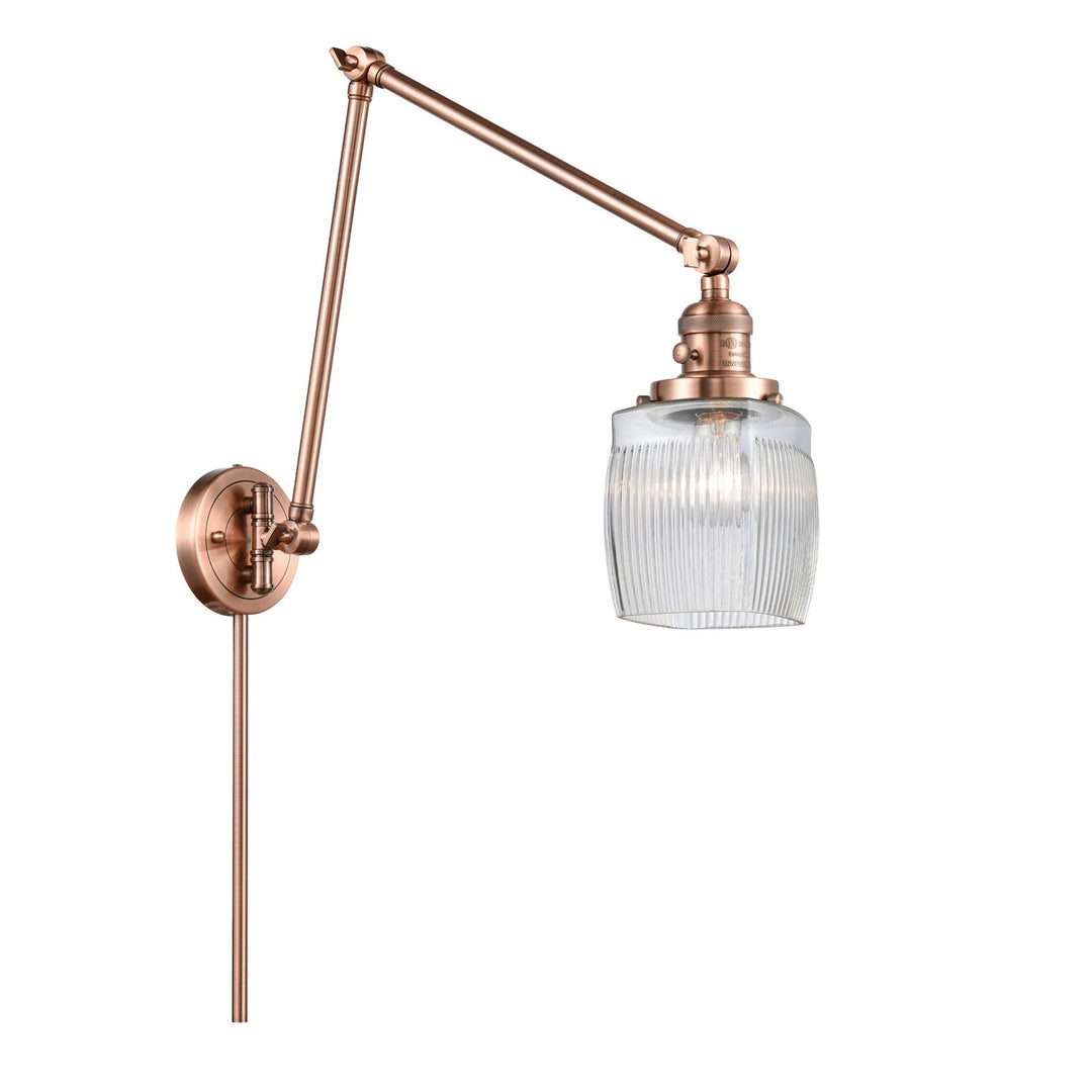 Innovations Lighting 238-AC-G302  Franklin Restoration Lamp Antique Copper