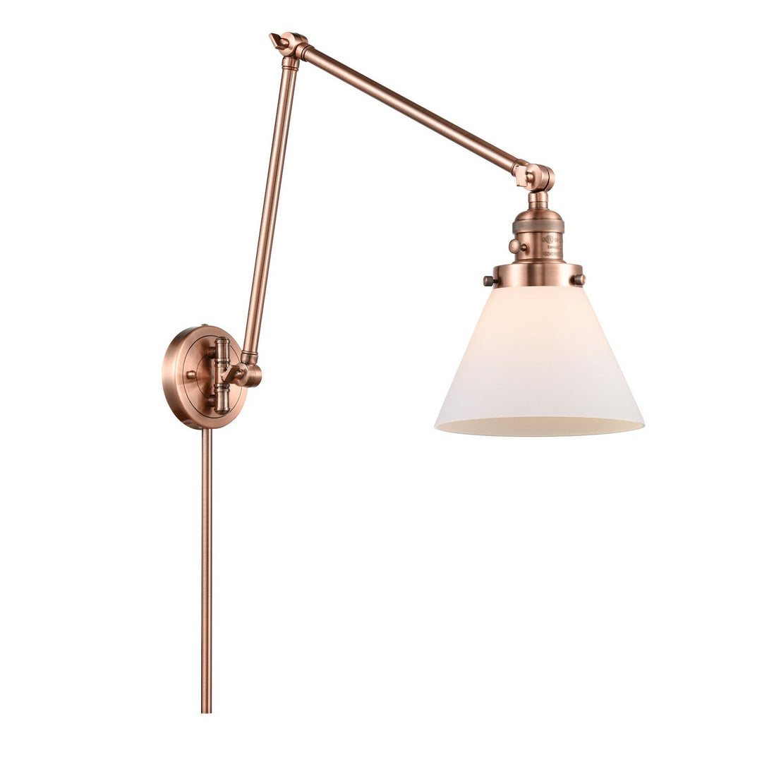 Innovations Lighting 238-AC-G41-LED  Franklin Restoration Lamp Antique Copper