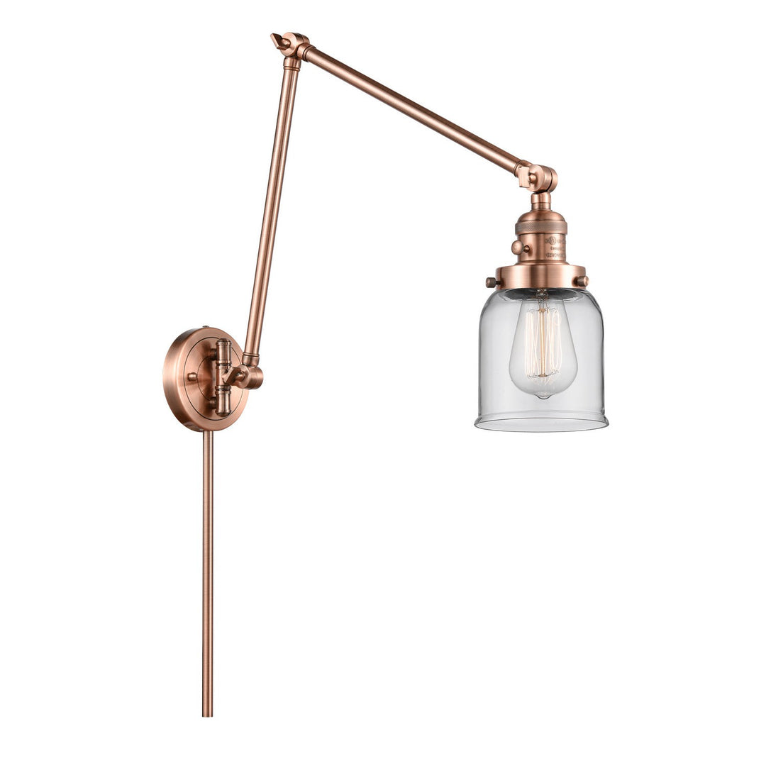 Innovations Lighting 238-AC-G52-LED  Franklin Restoration Lamp Antique Copper
