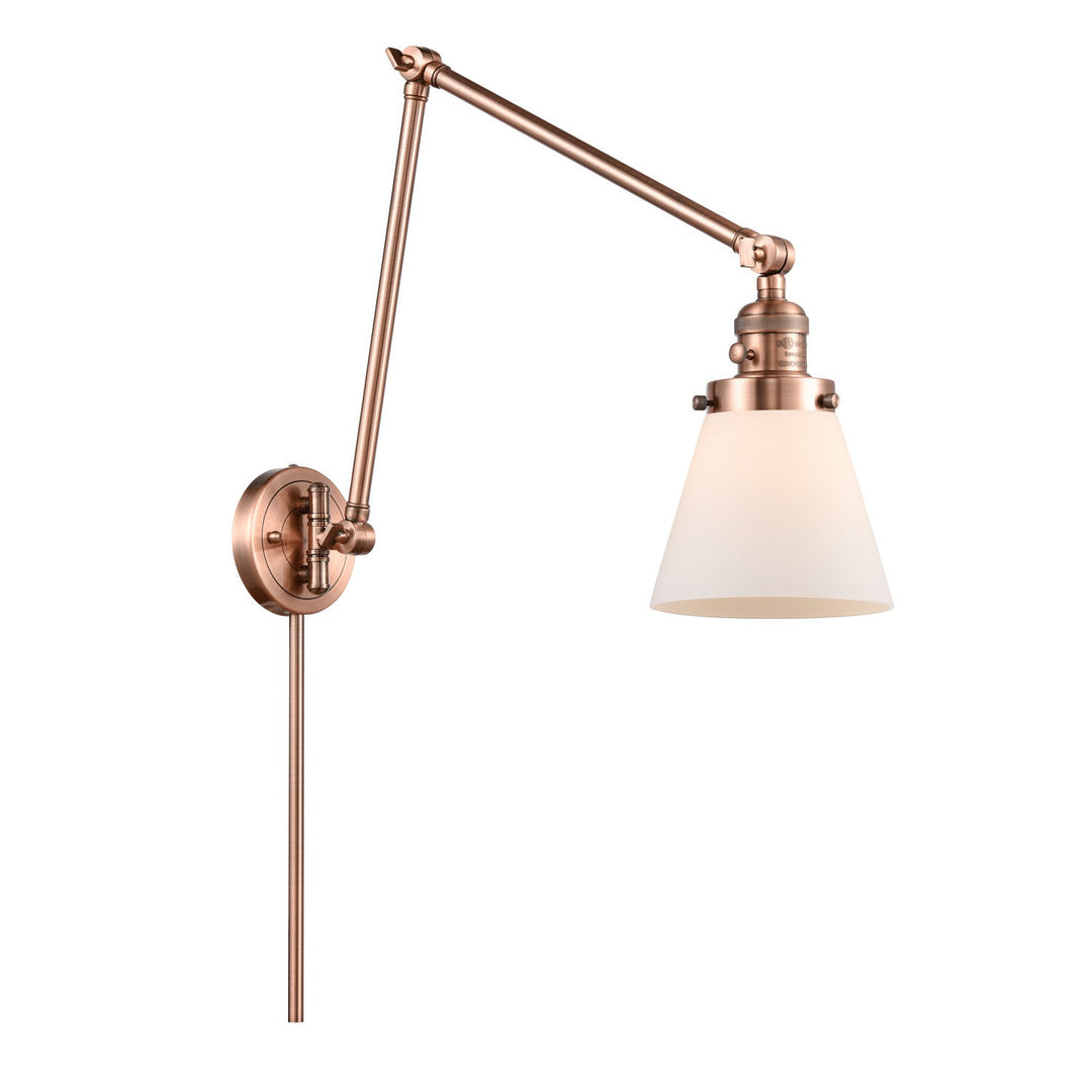 Innovations Lighting 238-AC-G61-LED  Franklin Restoration Lamp Antique Copper