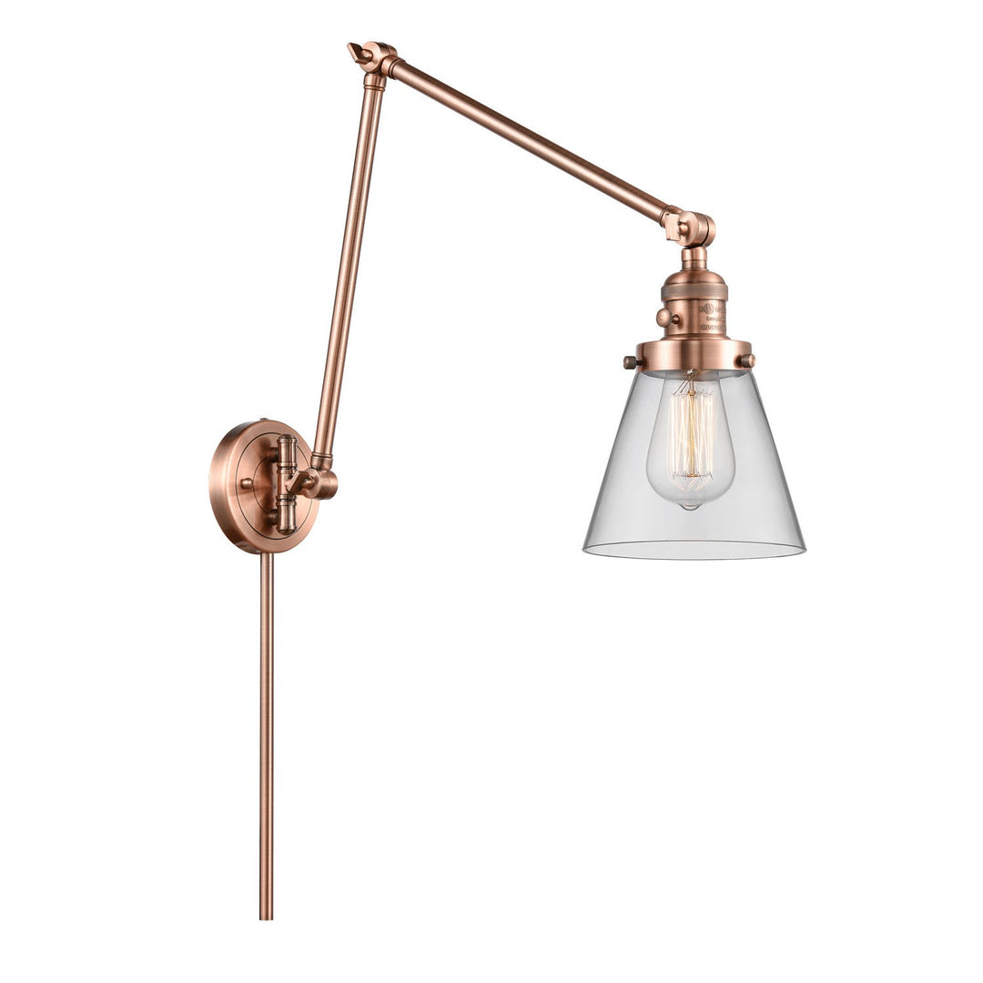 Innovations Lighting 238-AC-G62-LED  Franklin Restoration Lamp Antique Copper