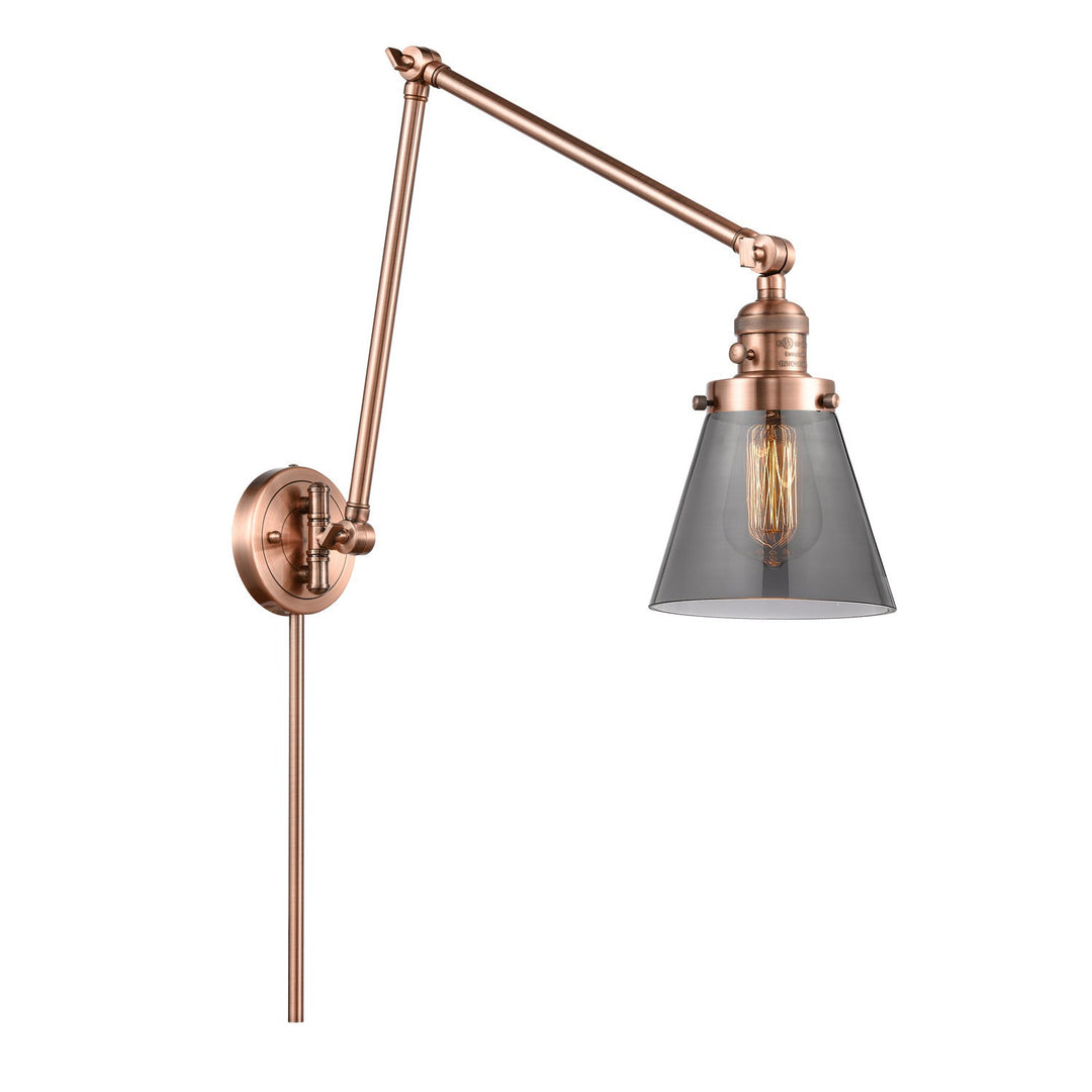 Innovations Lighting 238-AC-G63  Franklin Restoration Lamp Antique Copper